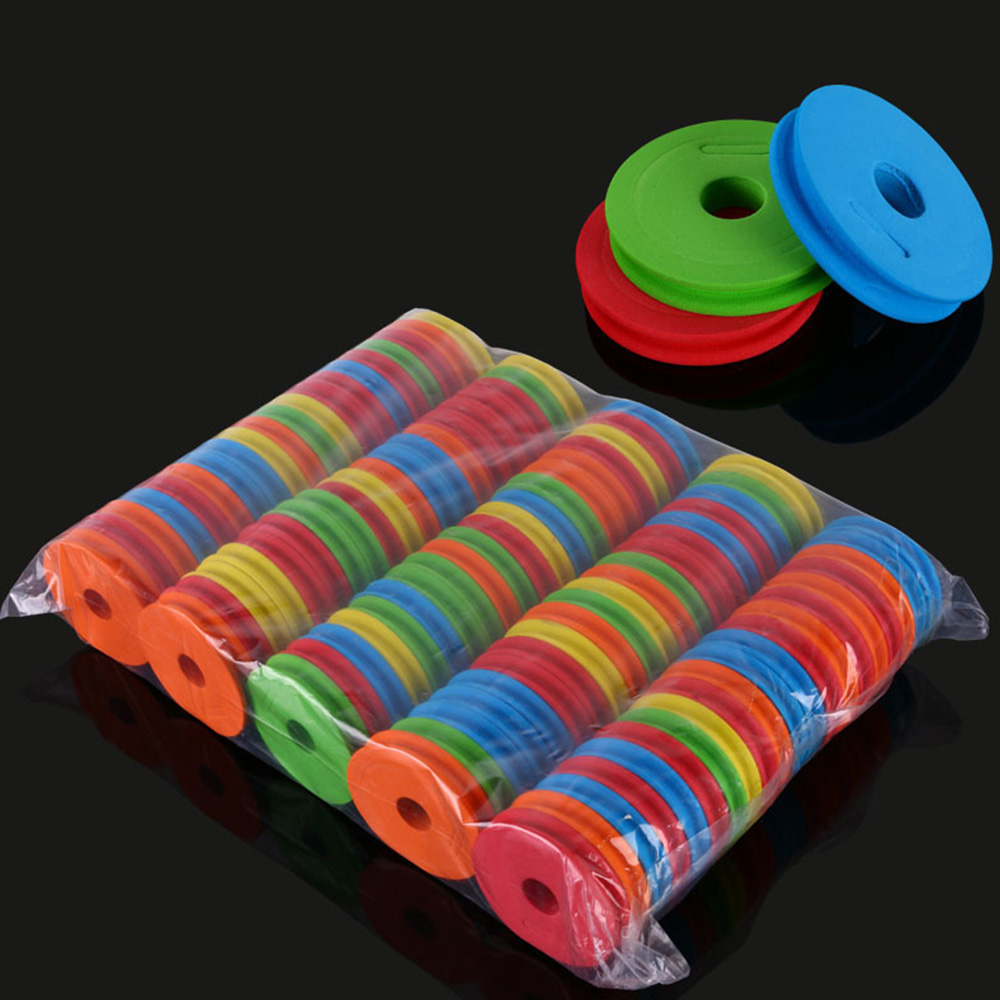100 قطعة الصيد تلاعب اللفافات  - مراجعة Fishing Line Winder وسعره