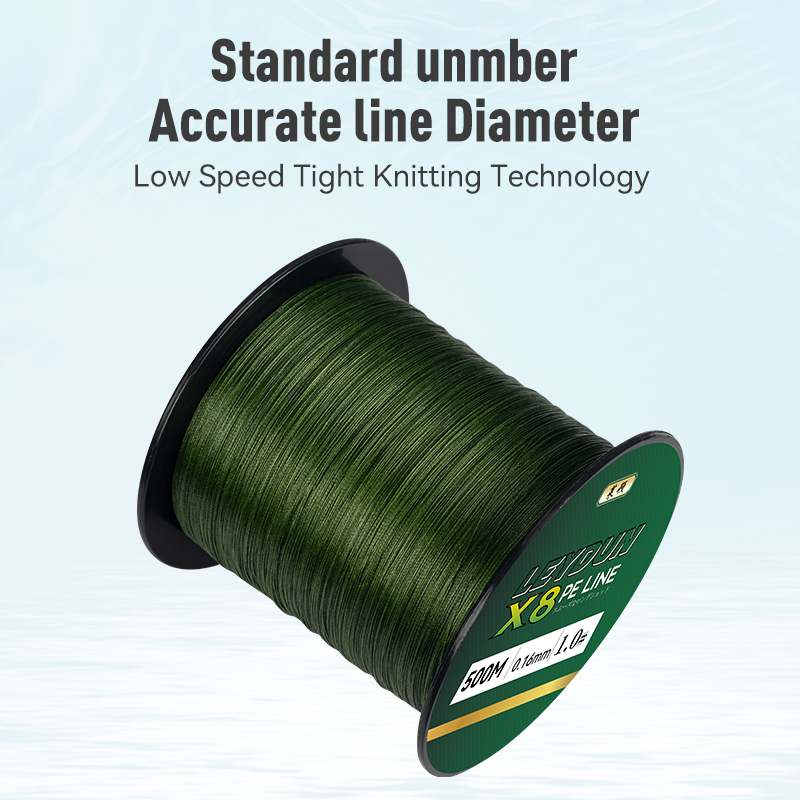 خيط صيد جديد من LEYDUN بطول 50 - مراجعة Copolymer Line وسعره