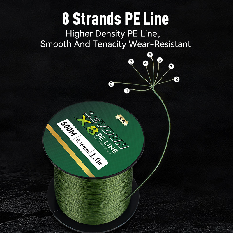 خيط صيد جديد من LEYDUN بطول 50 - مراجعة Copolymer Line وسعره