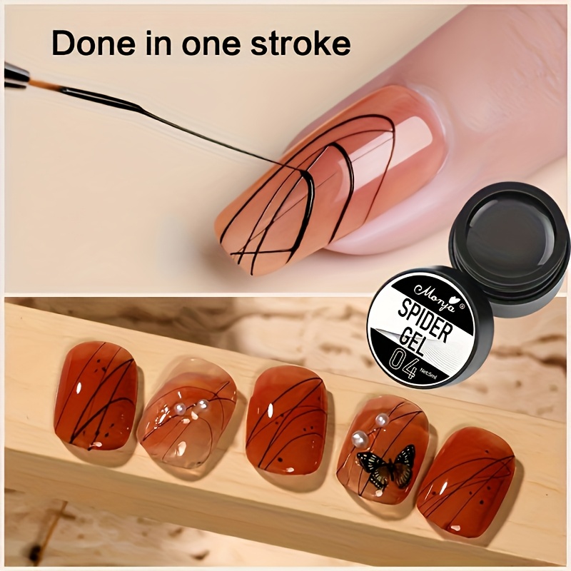 جل رسم الأظافر، جل طلاء الأظاف - مراجعة Copolymer Line وسعره