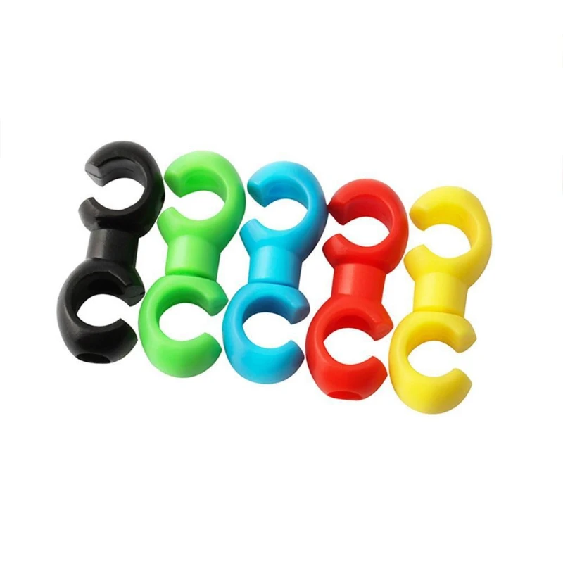 10 قطع/مجموعة مشابك بلاستيكية  - مراجعة Tippet Line وسعره