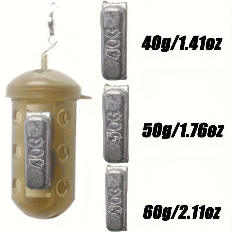 قفص طعم صيد أسطواني، بفتحات ته - مراجعة Fishing Line Dispenser وسعره