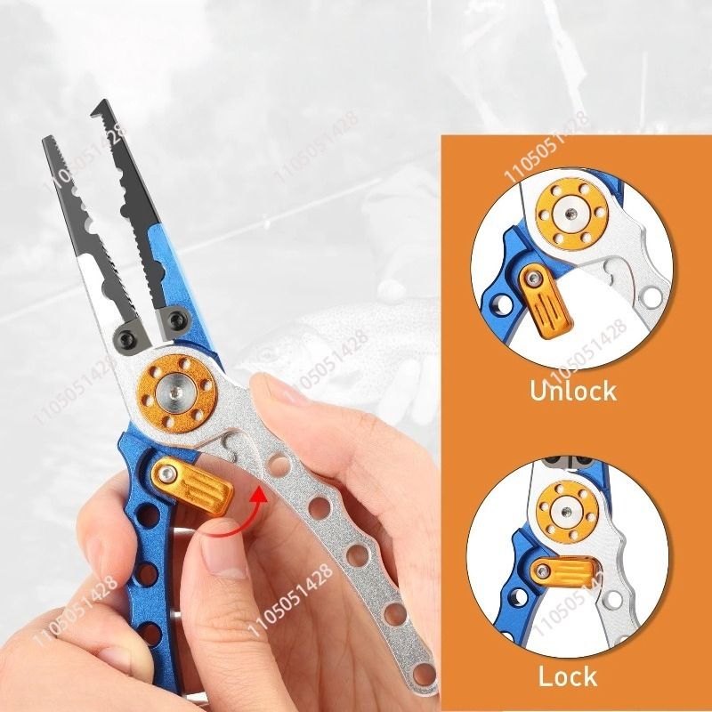 كماشة صيد من الألومنيوم متعددة - مراجعة Fishing Line Cutter وسعره