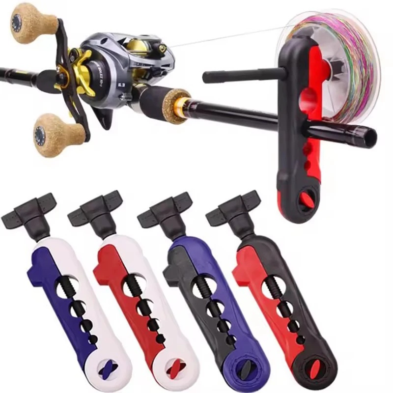 أداة لف خيط الصيد المحمولة وال - مراجعة Fishing Line Winder وسعره