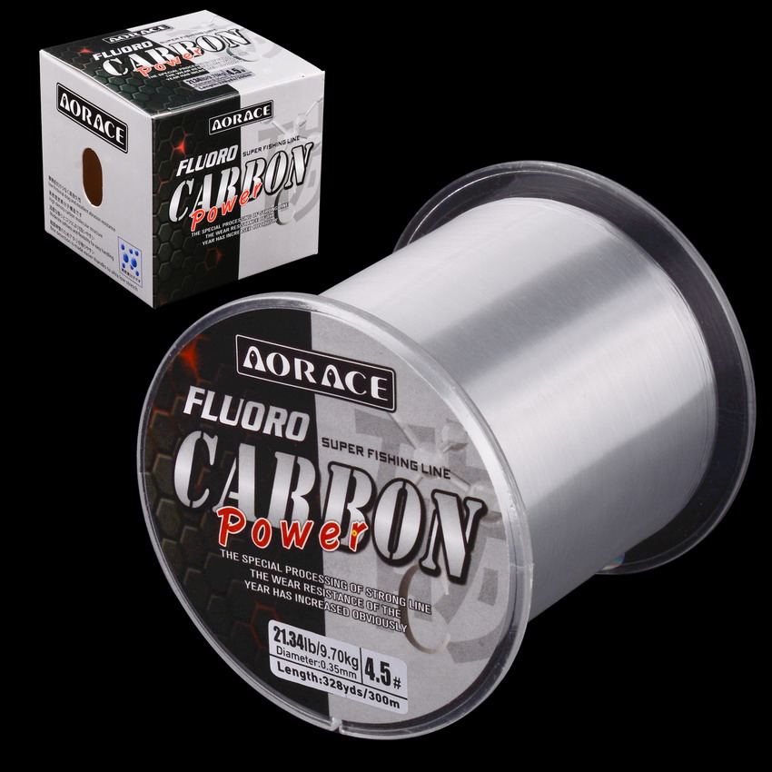 Aorace 300 متر الفلوروكربون خي - مراجعة Fluorocarbon Line وسعره